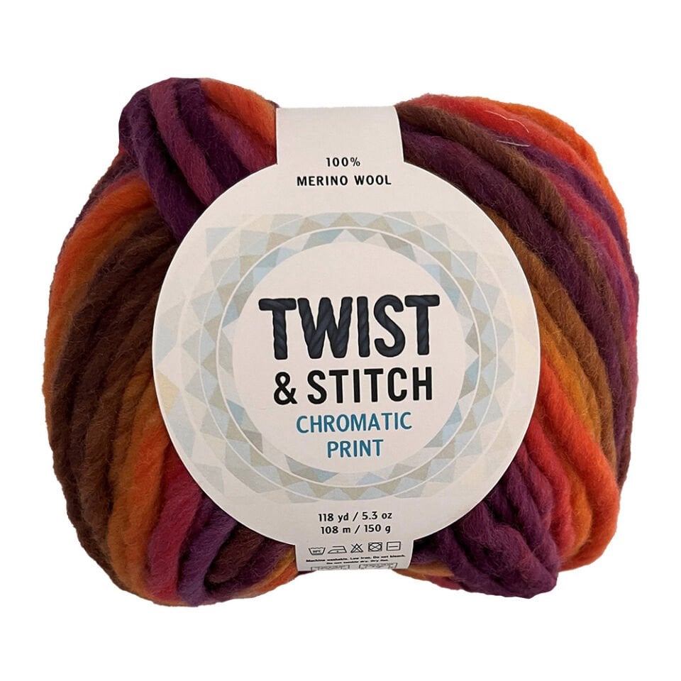 Twist And Stitch Chromatic Print Chromatic Print